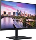 SAMSUNG FT45 Series 24-Inch WUXGA 1920 x 1200 Computer Monitor, 75Hz, IPS Panel, HDMI, DisplayPort, DVI, USB Hub, Built-in Speakers, Height Adjustable Stand, 3 Yr WRNTY (LF24T454GYNXZA),Black - Image 3