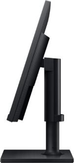 SAMSUNG FT45 Series 24-Inch WUXGA 1920 x 1200 Computer Monitor, 75Hz, IPS Panel, HDMI, DisplayPort, DVI, USB Hub, Built-in Speakers, Height Adjustable Stand, 3 Yr WRNTY (LF24T454GYNXZA),Black - Image 5