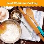 2 PCS Mini Whisk, Small Whisks for Cooking, Stainless Steel Mini Whisk Set - Essential Tiny Wire Whisk for Whisking, Beating, Blending Eggs & Sauces - Image 4