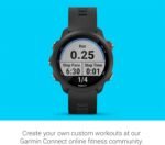 Garmin Forerunner 245 Music, GPS Running Smartwatch with Music and Advanced Dynamics, Black (Renewed) - Image 4