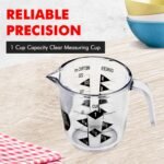 Chef Craft Select Plastic Measuring Cup, 1 Cup Capacity, Clear - Image 3