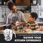 Chef Craft Select Plastic Measuring Cup, 1 Cup Capacity, Clear - Image 4