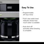 Braun BrewSense 12-Cup Drip Coffee Maker, Stainless Steel - PureFlavor & Fast Brew System - Three Brew Modes - 24-Hour Programmable Timer - Dishwasher Safe - Image 4