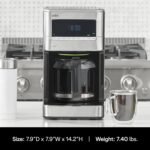Braun BrewSense 12-Cup Drip Coffee Maker, Stainless Steel - PureFlavor & Fast Brew System - Three Brew Modes - 24-Hour Programmable Timer - Dishwasher Safe - Image 6