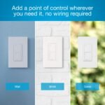 Lutron Pico Remote for Caseta Smart Switch, 2-Button Control , On/Off Control, For Table Top or Wallmount Use, PJ2-2B-GWH-L01, White - Image 3