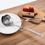 IMEEA Hot Pot Ladle Set Slotted Spoons for Cooking SUS304 Stainless Steel Soup Ladles for Serving, 12-Inch - Image 4