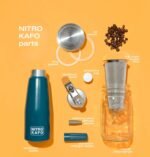 0.5L Nitro Coffee Maker, Aluminum Nitro Cold Brew Coffee Maker with Special Nitro Diffuser Nozzle & Cold Brew Maker for Making Nitro Cold Brew, 1 Pint/0.5L - Image 3