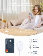 MagSafe Charger Magnetic Wireless iPhone Charge Compatible with iPhone 17 Pro Max Air 16 15 14 Pro Max Plus 13 12 Pro Max & AirPods 4 3 2 Pro - Charging Pad Dock for Travel Home Office - Image 5