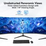 Computer Monitor, 4K Computer Monitor (3840 x2160) up to 120Hz, Gaming Monitor 32", Gaming Monitors w/ 99% sRGB, AMD FreeSync, IPS Panel,Computer Monitors w/ 1ms Display, VESA Mountable, Black - Image 7