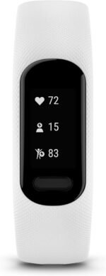 Garmin vívosmart® 5, Fitness Tracker, Long-Lasting Battery, Simple Design, White - Image 3