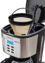Capresso 12-Cup Coffee Maker with Glass Carafe, Stainless and Black 416.05 - Image 3