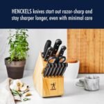 HENCKELS Solution Razor-Sharp 2-pc Knife Set, Santoku Knife 5 Inch, Santoku Knife 7 Inch, German Engineered Informed by 100+ Years of Mastery, Stainless Steel - Image 4