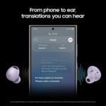 SAMSUNG Galaxy Buds 2 Pro True Wireless Bluetooth Earbuds w/ Noise Cancelling, Hi-Fi Sound, 360 Audio, Comfort Ear Fit, HD Voice, Conversation Mode, IPX7 Water Resistant, Graphite (Renewed) - Image 4