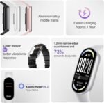 Xiaomi Mi Smart Band 10(2025) - Ceramic Edition - 1.72" AMOLED Display | 21 Days Battery Life | Touchscreen, Multi-Sport Tracker, Activity Tracker, Heart Rate Monitor | BT5.4 - Pearl White - Image 3