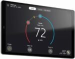Lennox S40 (22V24) Smart Thermostat, Touchscreen, WiFi, Communicating System Control, Programmable, High Efficiency, Geo-Fencing, Remote Access, Wi-Fi and Alexa Enabled, Easy Installation - Image 3
