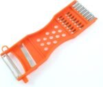 uxcell Kitchen Multifunction Vegetable Fruit Grater Slicer Peeler Shredder Carving Tool 6.7 Inch Long - Image 3