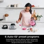 Ninja Foodi SS201 Power Blender & Processor. 3-in-1 Crushing Blender, Dough Mixer, and Food Processor 1400WP smartTORQUE 6 Auto-iQ Presets - Image 3