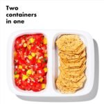OXO Good Grips Prep & Go Leakproof 2 Cup Divided Container - Image 3