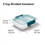 OXO Good Grips Prep & Go Leakproof 2 Cup Divided Container - Image 4