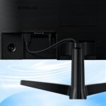 Samsung S24 inch Full HD (1920x1080) Monitor, 100Hz Refresh Rate, 5ms, Contrast Ratio 3000:1, Ergonomic Design, Eye Care, Flicker-Free, Game Mode, HDMI & VGA, Tilt Adjustment, Black - Image 6