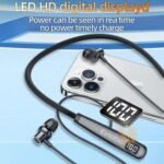 Neckband Bluetooth Headphones, 6.0 Bluetooth 100 Hours Playtime，IPX7 Sports Waterproof Earbuds with Microphone Noise Cancelling with HiFi Speakers Multiple Switchable Sound Modes - Image 3