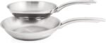 BergHOFF Belly Shape 18/10 Stainless Steel 12Pc Cookware Set, Metal Lids, Fast, Evenly Heat, Induction Cooktop Ready - Image 6