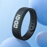 Gosasa Lightweight LED Digital Sport Watch Waterproof Fitness Tracker with Calorie Counter, Pedometer, Vibrating Alarm, USB Rechargeable Silicone Wristband for Men Women (Black) - Image 3