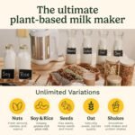Cuisinart NutSmart 50 Oz Nut Milk Maker Machine Makes Milk in 60 Seconds, Easy to Use and Clean, Perfect for Almond Milk, Soy Milk, Oat Milk, Made with BPA Free Stainless Steel - Image 3