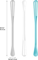 Scandinavian Modern Colors Mini Whisk Set, 8.5 in Mini Whisks for Cooking, 3 Pieces Small Wisk For Whisking, Beating, Blending Ingredients, Mixing Sauces, BPA Free Tiny Whisk - Image 3