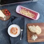 Nordic Ware Microwave Pasta Cooker, 6.4 Cup, Red - Image 4