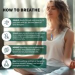 528 Hz Meditation Necklace Breathing Frequency Sound Healing Device by Adjusting The Breathing for Anxiety & Stress Relief Mindfulness - Image 4
