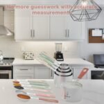 Measuring Cups and Measuring Spoons Set of 14 - Stainless Steel Measuring Cups and Spoons Set, Includes 1/8 Teaspoon Measuring Spoon, 1/8 Cup Measuring Cup, Leveler Dry (14, Country Chic) - Image 3