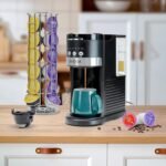 Single Serve Coffee Maker for Pods & Ground Coffee, 6 to 14oz Brew Sizes, Strong Brew Option, Fast Brewing, Compact Design with Removable 40oz Reservoir, Travel Mug Friendly - Image 5