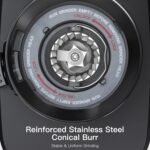 Espresso Grinder, Burr Coffee Grinder with 51 Grind Settings, Precision Timer, Stainless Steel Coffee Grinder with Easy Cleaning, Anti-Static Design & 3 Operation Modes - Image 4