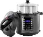MegaChef 6 Quart 11-in-1 Electric Pressure Cooker, Multi-Cooker with Stainless Steel Crock, 11 Preset Functions - Image 3