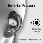 Avantree Resolve – USB-C Wired Open-Ear Earbuds w/Mic & Over-Ear Hook, for Women, Kids & Young Men w/Small Ears, Ideal for Office, Outdoor & Home (Small-Medium Size) - Image 4