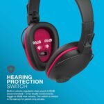 JLab JBuddies Pro Wireless Over-Ear Kids Headphones, 35+ Hour Battery Life, Built-in Volume Regulators for Safety, Share Mode, Folding, Adjustable, Noise Isolation, with Mic, Pink - Image 4