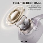 Monster Persona 5th ANC-Wireless Bluetooth Over-Ear Headphones with Microphone, 70H Playtime, Bluetooth 6.0, Comfortable and Foldable Design (Purple) - Image 4