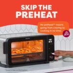 Instant Pot No Preheat Required* 6-Slice Air Fryer Toaster Oven with InstantHeat Technology, 10-in-1, Air Fry, Roast, Bake, Sear Crisp, Toast, Bagel, Broil, Dehydrate, Reheat, and Make Pizza - Image 3