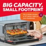 Instant Pot No Preheat Required* 6-Slice Air Fryer Toaster Oven with InstantHeat Technology, 10-in-1, Air Fry, Roast, Bake, Sear Crisp, Toast, Bagel, Broil, Dehydrate, Reheat, and Make Pizza - Image 5