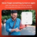 Smart Plug, Compatible with Alexa and Google Home, WiFi Enabled, No Hub Required, 2.4Ghz Connection, White, 2 Pack - Image 6