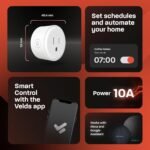 Smart Plug, Compatible with Alexa and Google Home, WiFi Enabled, No Hub Required, 2.4Ghz Connection, White, 2 Pack - Image 7