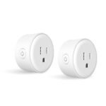 Smart Plug, Compatible with Alexa and Google Home, WiFi Enabled, No Hub Required, 2.4Ghz Connection, White, 2 Pack - Image 8