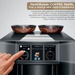 Jura GIGA 10 Automatic Espresso Machine (Diamond Black) Bundle with Water Stabilizer, Milk System Cleaner Mini-Tabs, Cleaning Tablets, Milk Containers, and Capresso Coffee Bean (6 Items) - Image 4