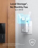 eufy Security Video Smart Lock S330, 3-in-1 Camera+Doorbell+Fingerprint Keyless Entry Door Lock, Smart Wi-Fi Deadbolt for Front Door, App Remote Control, SD Card Required, Chime Included - Image 5