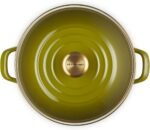 Le Creuset Enamel on Steel Stockpot, 10 qt., Olive - Image 3