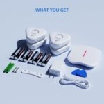 Smart Water Leak Detectors for Home WiFi with App Alerts, Stechro Ajustable 120dB Water Sensor Alarm Leak Detector for Basements Sink Kitchen Laundry, 4 Water Sensors & 1 Gateway - Image 5