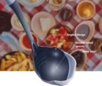 Flexible & Sturdy Kitchen Ladle Spoon Set for Nonstick Pots n Pans | Heat-Resistant Soup Ladle Canning Serving Spoons with Measurement Marks | Dishwasher Safe Cooking Utensil Tools - Image 4