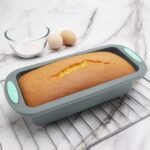 To encounter 45 Pieces Silicone Bakeware Set, Heat Resistant Baking Pans, Nonstick Baking Molds for Cake, Bread and Cupcake, with Measuring Cups and Spoons Set, Light Grey - Image 5