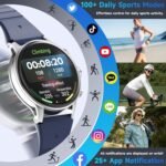 IMIKI Holo Ultra Smart Watch for Men Women 1.6" AMOLED Display with Bluetooth Calling 100+ Sports Modes IP68 Waterproof 7-Day Battery iOS Android Compatible - Image 5
